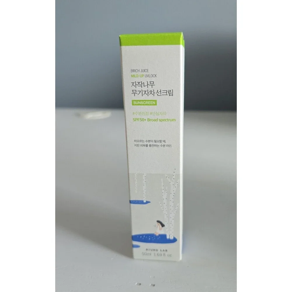 Round Lab Birch Juice Mild Up UV Lock Sunscreen SPF 50+ NEW